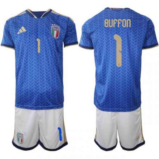 Italy 2026 FIFA World Cup Soccer Jersey Blue #1 BUFFON